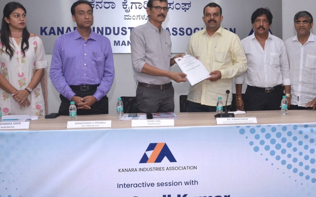 Interactive Session with Sri. V Sunil Kumar,  Hon’ble Minister for Energy and Kannada & Culture, Govt. of Karnataka and District Incharge Minister for Dakshina Kannada District.