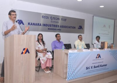 Interactive Session with Sri. V Sunil Kumar, Hon’ble Minister for Energy and Kannada & Culture, Govt. of Karnataka and District Incharge Minister for Dakshina Kannada District.